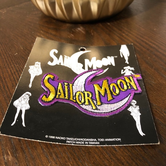 Sailor Moon Logo Patch New Iron On - Picture 3 of 3